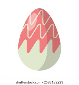 Bright Festive Colorful Easter Eggs