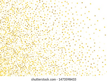 Bright festive, festival pattern with colden round confetti for party invites, wedding, cards, phone Wallpapers. Vector illustration