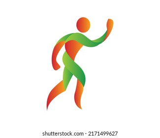 Bright Figure Symbolizing Power and Success Illustration