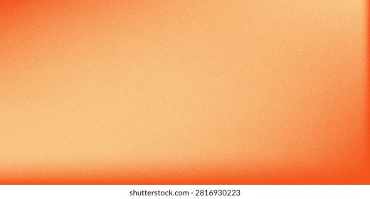 Bright fire red orange carrot coral yellow gold beige white abstract background. Color gradient ombre. Wavy blurry lines. Rough grain noise. Light glow vivid. Design.	