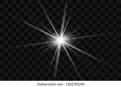bright flash in space. beautiful bright light. light for new year and christmas. light for banners. explosion flash