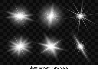 bright flash in space. beautiful bright light. light for new year and christmas. light for banners. explosion flash