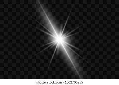 bright flash in space. beautiful bright light. light for new year and christmas. light for banners. explosion flash