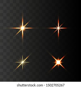 bright flash in space. beautiful bright light. light for new year and christmas. light for banners. explosion flash