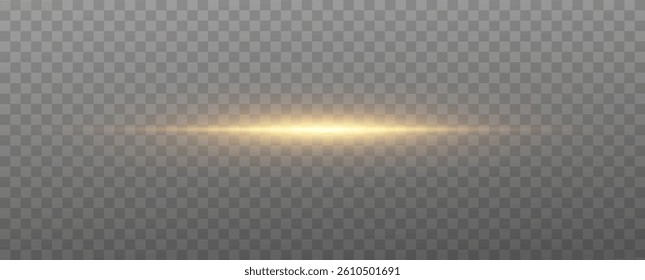 
Bright flash of yellow light. Horizontal lines of light.