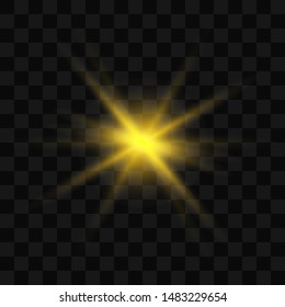 Bright flashes. Beautiful light on the translucent. Light for banners.