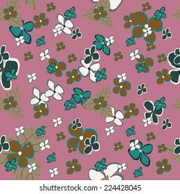 bright floral