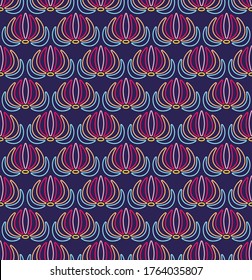 Bright floral pattern. Modern Seamless vector texture perfect for photo backdrops, digital patterns, and bold branding. The florals big, bright, and in full bloom. Live walls. Multicolored flowers.