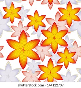 bright floral pattern for your design