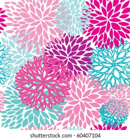 Bright Floral seamless pattern