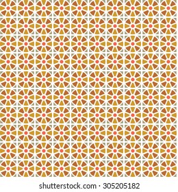 bright floral tile seamless pattern. vector illustration

