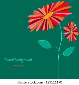 bright flower