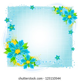 Bright flower background