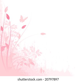 Bright flower background.