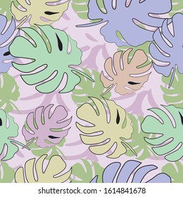 Bright flower seamless pattern design. Can use for print, template, fabric, presentation, textile, banner, poster, wallpaper