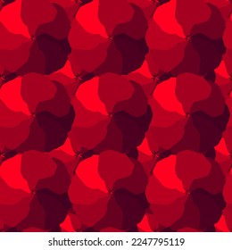 BRIGHT FLOWERS COLORFULL SEAMLESS VECTOR PATTERN