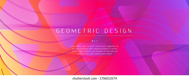 Bright Fluid Shape. Flow 3d Liquid. Vivid Geometric Lines. Technology Fluid Shape. Modern Banner. Flow Motion. Abstract Background. Futuristic Landing Page. Colorful Template. Fluid Shape.