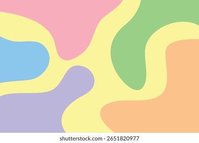 Bright, fluid shapes and bold gradients create an abstract background that radiates creativity, perfect for web banners, branding visuals, or app design.

