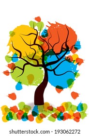 bright four seasons tree