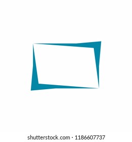 Bright frame for text or banner. Web design of banners.