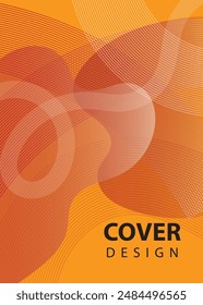 bright fresh gradient color abstract pattern background cover design.