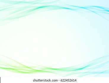 Bright fresh spring flyer background layout. Vector illustration