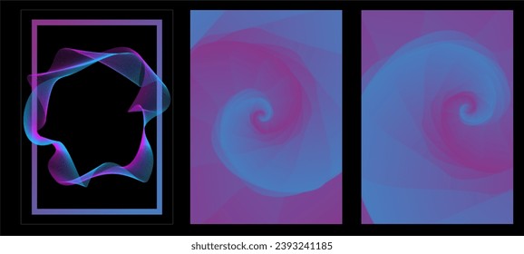 Heller futuristischer Hintergrund. Vektorgrafik