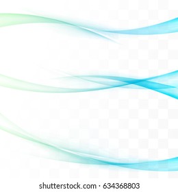 Bright futuristic speed colorful swoosh lines. Collection of vivid gradient web header footer set. Dynamic halftone transparent beautiful motion template. Vector illustration