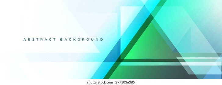 Bright geometric abstract background with layered teal and cyan gradients, translucent triangular overlays and angled lines creating depth, symmetry and motion sleek minimalist composition.
