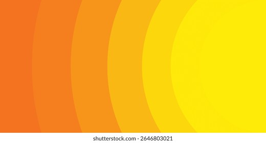 Bright geometric gradient pattern. Glowing minimal vector illustration banner and wallpaper template for presentation, poster and marketing designs. 
