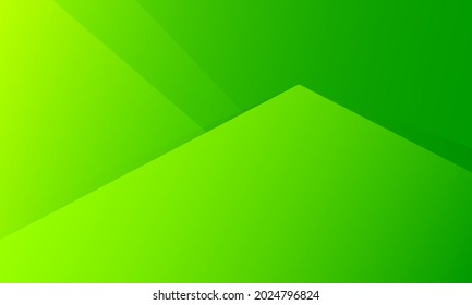 Bright geometric green and yellow trendy banner design. Dynamic shapes composition. Eps10 vector