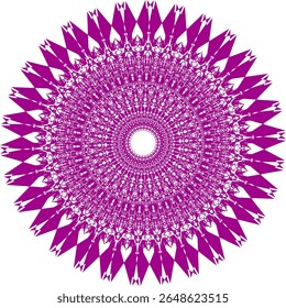 A bright geometric mandala with a multi-colored pattern. The symmetrical design radiates energy and harmony, combining sharp angles with flowing curves in a kaleidoscope of colors.