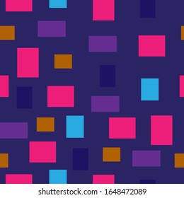 bright geometric shapes on a dark background.pattern