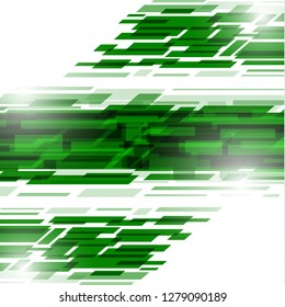 Bright geometric shapes. Overlapping rectangles on a white background. Vector graphic illustration for your design.