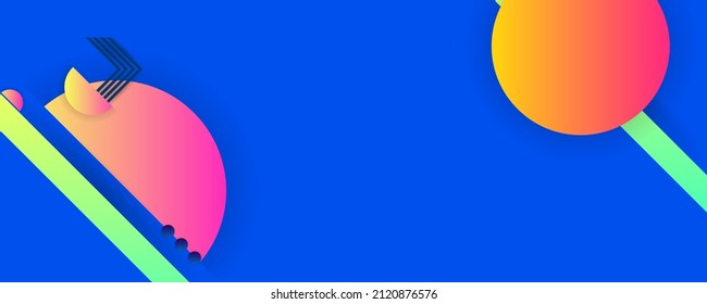 Fondo cómodo y geométrico brillante con elementos geométricos simples, líneas y puntos para texto, diseño universal, concepto de banner. Arte vector dijita
