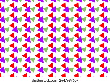 
Bright Geometric Triangle Pattern: Playful and Modern Design