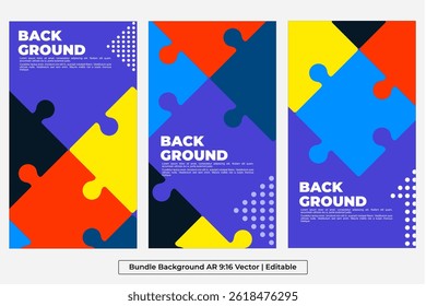 Fondos de Vector geométricos brillantes para teléfonos y formato de redes sociales, de alta calidad, totalmente editable, perfecto para diseños digitales de moda