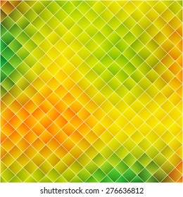 Bright geometric vector mosaic.