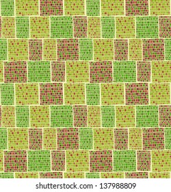 Bright geometrical stylized seamless pattern. Endless texture, template for design and decoration textile, backgrounds, covers, package, wrapping paper