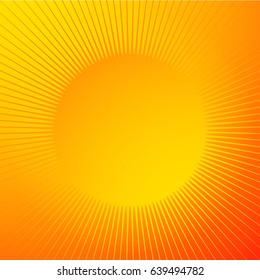 Bright glossy background with sparkle shape. Radial lines, starburst, sunburst circular lines