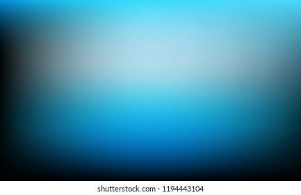 Bright glow blue gradient design. Abstract background of banners, posters, flyers. Modern style template for designers.Vivid design element.