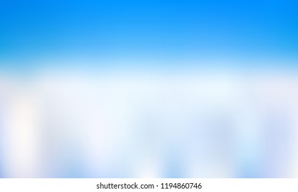 Bright glow blue white gradient design. Abstract background of banners, posters, flyers. Modern style template for designers. Vivid design element.