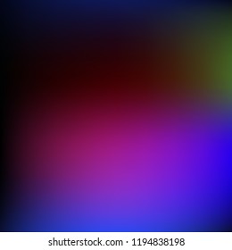 Bright glow colorful blur gradient design. Abstract background of banners, posters, flyers. Modern style template for designers.Vivid design element.