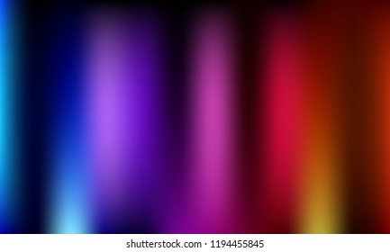 Bright glow colorful wave gradient design. Abstract background of banners, posters, flyers. Modern style template for designers.Vivid design element.