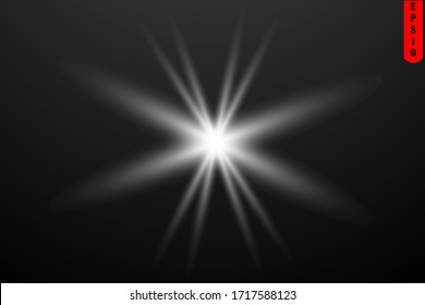brillantes rayos brillantes luz brillante