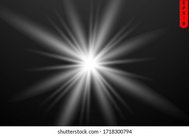 brillantes rayos brillantes luz brillante