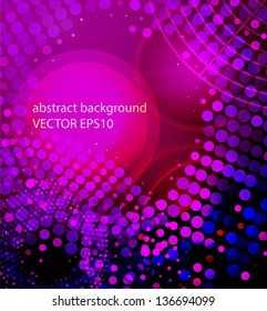 bright, glowing abstract background