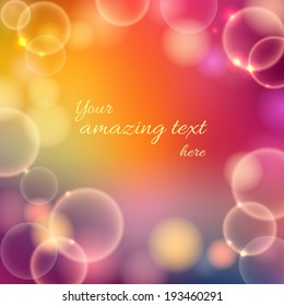 Bright glowing background 