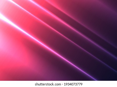 Bright glowing diagonal lines on a red gradient background.