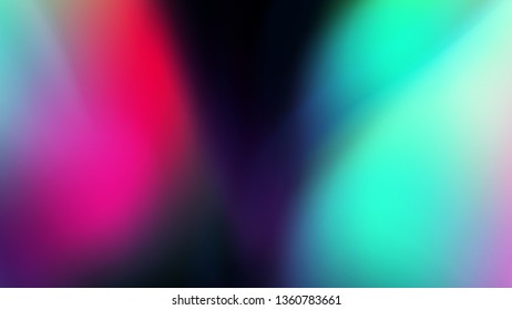 Bright glowing gradient abstract background. Vector illustration.  